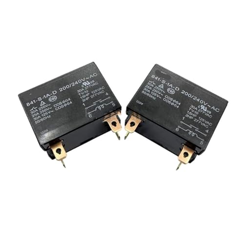 Relais 841-S-1A-D 12VDC 30A à 4 broches pour commutations électriques fiables