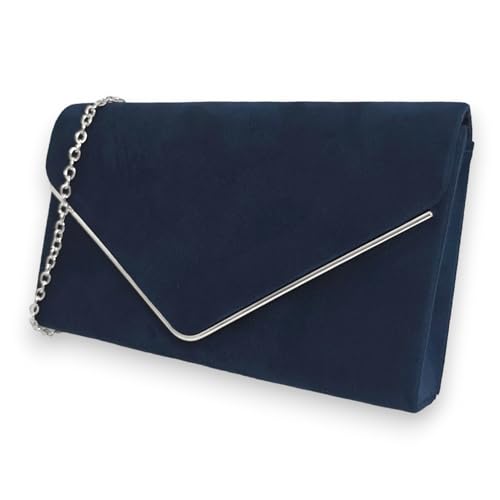 Sac en daim bleu marine fi9 : élégance unie et finitions cuir retourné pour femme active