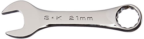 SK Tools USA 21MM, Short Pattern, 12 Point, SuperKrome® Combination Wrench | 88121
