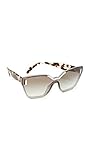Protective case included Prada Damen 0Pr16Ts Vip0A7 48 Sonnenbrille, Grau (Light Grey/Gradient)