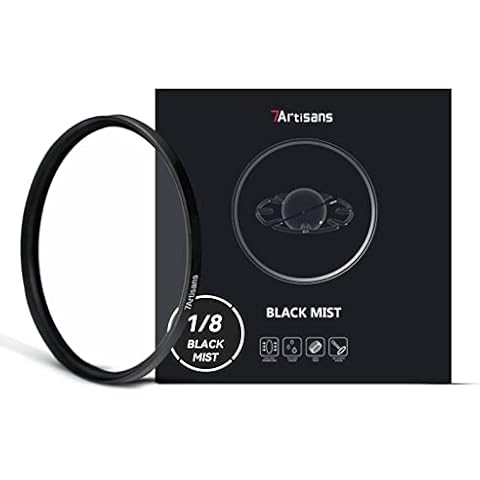 Filtro de niebla negra 7Artisans 1/8 para efecto difusor suave (82 mm) Cover