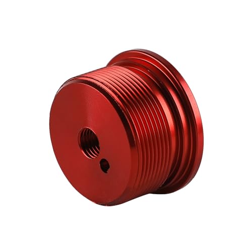 Kemblawolf Red Aluminum Front Forks Axle Bolt Nut Cap Compatible with Dirt Pit Bikes Mini Bikes Front Suspension Fork Top Cap 40mm Diameter 22mm Height Offroad Motorcycle Parts & Accessories