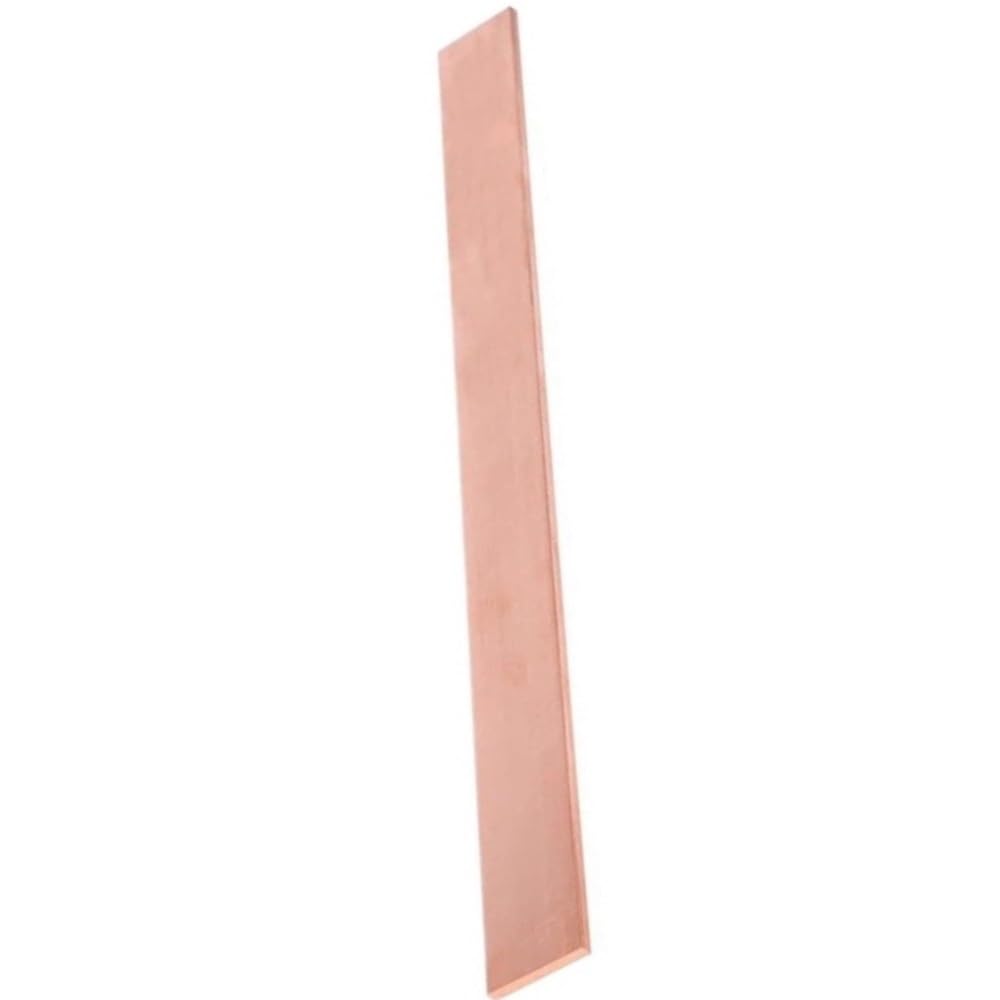 Flaches violettes Kupferblech, T2-Kupfer-Flachstreifen, 1–2 mm dick, 10 mm breit, 250 mm/10 Zoll for CNC-Stanzen und Biegen(2mm)