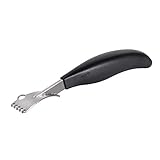 certo deutsch Edelstahl/ Kunststoff Gefu 13710 Zestenreißer Certo, Schwarz/Silber