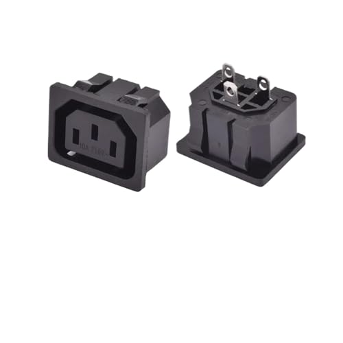 Prise secteur IEC320 C13 rouge AC-04 pour réparer l'alimentation de vos appareils de bureau