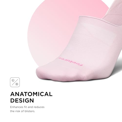 Image of Feetures Elite Ultra Light Invisible Socks - Anti-Slip Sport Sock Liner with Targeted Compression