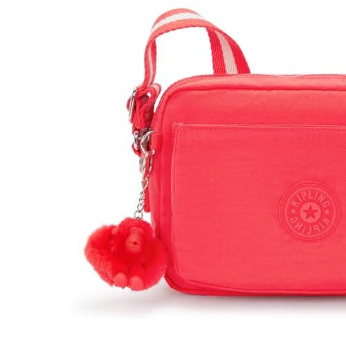 Image of Kipling Women's Abanu Medium Crossbody Bag, Lightweight, Adjustable Waist Pack with Multi-Compartment Zip Pockets
