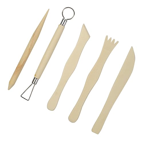 STOBOK Modellierwerkzeuge Set Keramikwerkzeug-set Für Töpfern Mit Cutter Für Formen Schneiden Glätten