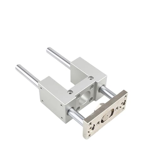 Guide lineaire pour cylindre pneumatique SC32-100 et support d'installation robuste - 2