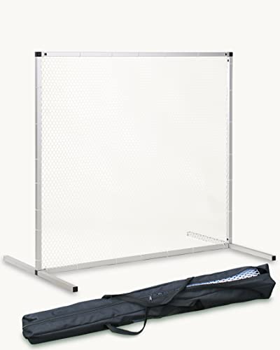 SPORTIKEL24 Hoopers-Gate – Aluminiumrahmen & Kunststoffnetz – 100 × 90 cm – VDH-konform – inkl. Tragetasche