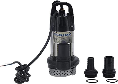 Image of Asian Pumps & Machineries 400W BLDC Submersible Water Pump for River Pond Well Farm Sump Gardening Irrigation Drainage Head 45-50 Feet Flow 10000l /hr DC 48V