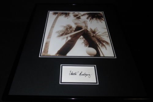 Chi-Chi Rodriguez PGA Golf Framed 8x10 Photograph Watching Shot