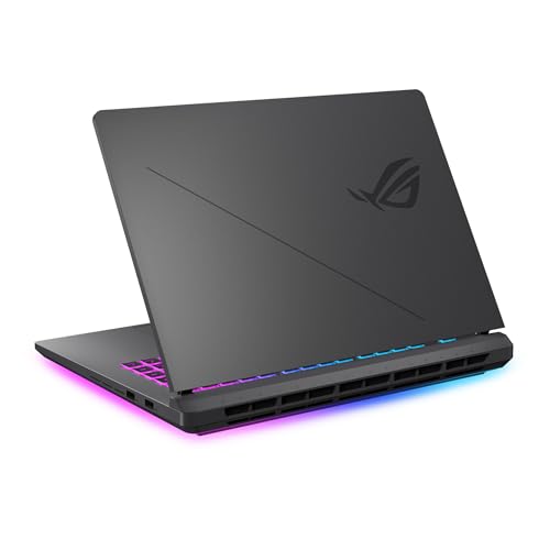 ROG Strix G16 Gaming Laptop, Intel Ultra 9-275HX, 64 GB DDR5 RAM, 4 TB PCIe SSD, 16" 2.5K (2560x1600) 240Hz Nebula Display, Nvidia G-Force RTX 5070, Tastiera retroilluminata RGB, W11 Pro, Grigio - Notebook - Immagine 8