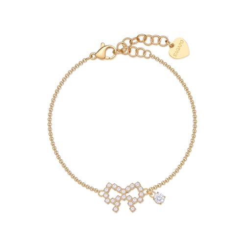 S'Agapõ Bracciale Donna In Acciaio Con Simbolo Fiocco | Collezione Twinkle - Swn14