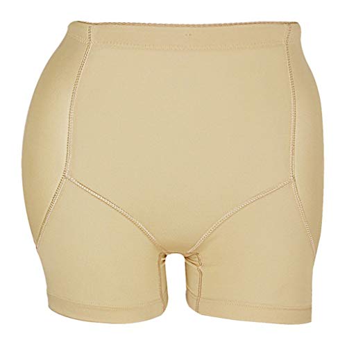 Horoshop Calcinha feminina com controle de barriga, sem costura, acolchoado, acolchoado, levanta o b