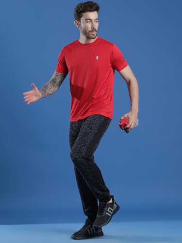 Image of EPPE Men's Round Collar T-Shirt | Regular & Dry Fit Summer Stylish Casual Tee | Polyester Half Sleeve T-Shirts for Men.