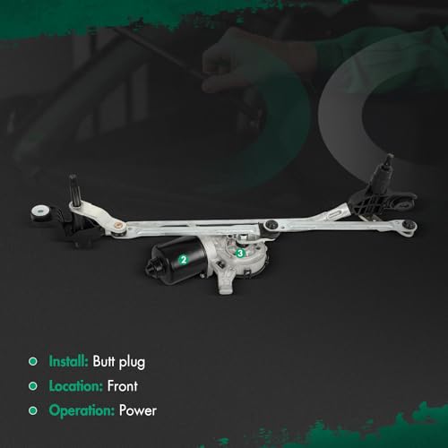 Image of SCITOO Windshield Wiper Motor Compatible For RENAULT For Megane III
