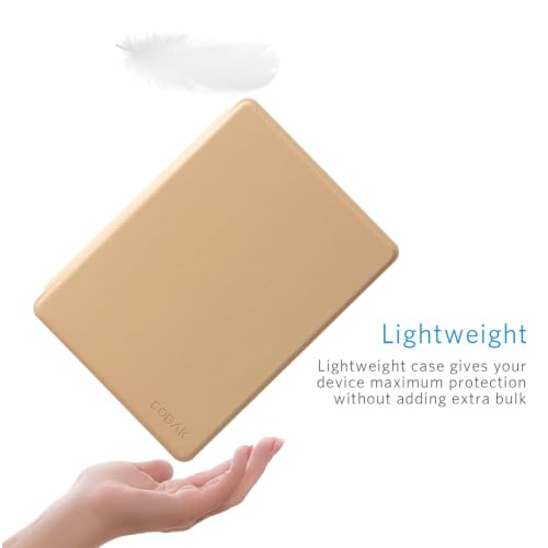 Image of CoBak Case for 6.8 inch eBook Readers 11th Generation 2021 Released | New PU Leather Cover and Clear Soft Silicone Back Cover with Auto Sleep Wake