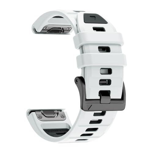 Bracelet montre 22mm silicone pour Fenix 6 anti irritation sport
