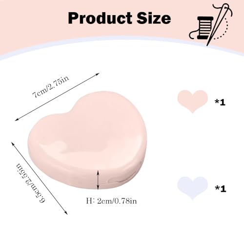 2 Boxes Mini Sewing Kit Portable Emergency Sewing Repair Kit Foldable Needle and Thread Kit with Plastic Storage Case for Travel Business Trips School Camping