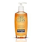 Neutrogena Deep Clean Daily Facial Cleanser with Beta Hydroxy Acid for Normal to Oily Skin, Alcohol-Free, Oil-Free & Non-Comedogenic, 6.7 fl. oz