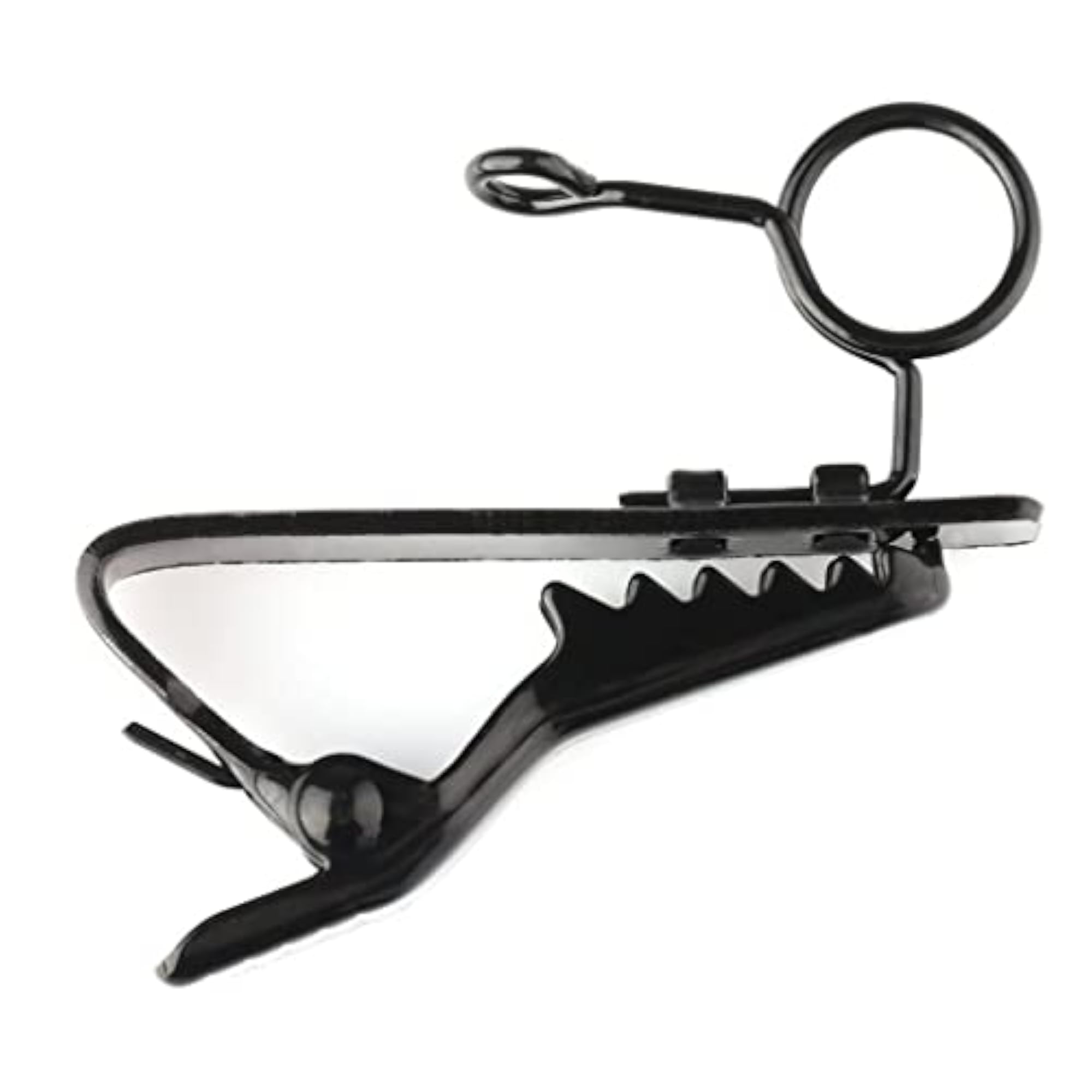 Black Mic Lapel Tie Clip for Lavalier Clip