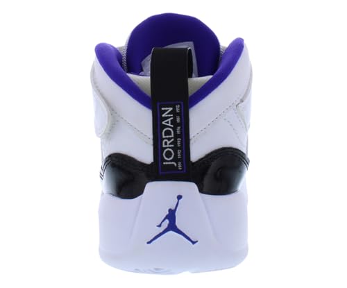 Nike Jumpman Two Trey PS Boys Shoes Size 1, Color: White/Dark Concord/Black4