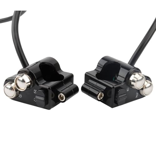 Commande de démarrage et interrupteur de guidon pour moto Dyna Softail - 4