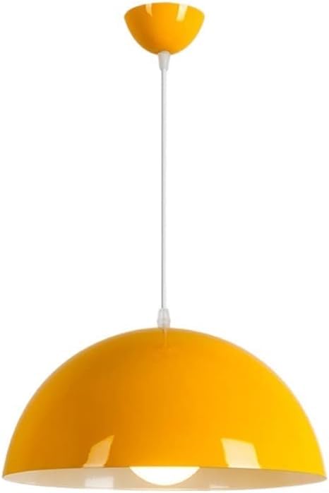 Lustre de cuisine style grange multicolore suspension de bar