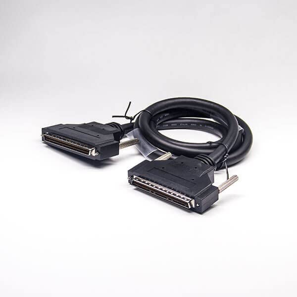 SCSI-Kabel HPDB Stecker auf HPDB 68-polig Stecker Schraubverschluss übergossenes Kabel, 2 m