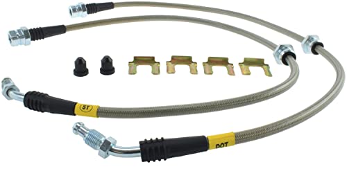 StopTech 950.44023 Stainless Steel Front Brake Line Kit For 07-20