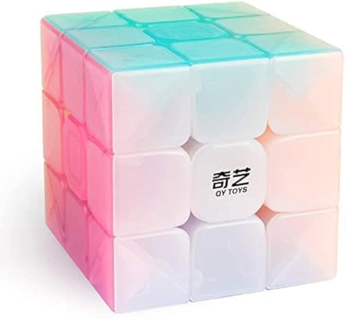 D-FantiX QY Toys Warrior W 3x3 Speed Cube Jelly...