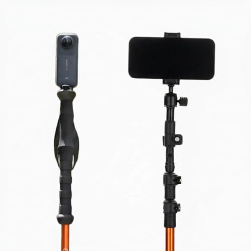 Selfie Trekking Pole with Tripod and Camera Kit