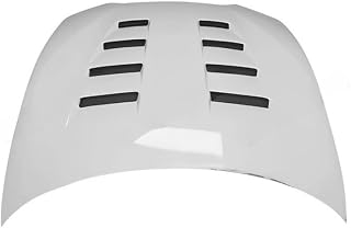 Kit de carrocería de capó de Motor de Fibra de Vidrio Blanca Compatible con Mazda MX5 Miata ND CS, Estilo ST