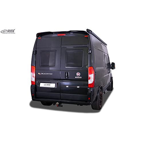 RDX Racedesign Dachspoiler kompatibel mit Citroën Jumper 2003- / Fiat Ducato 2003- / Opel Movano 2022- / Peugeot Boxer 2003- (H2) (PU), Unlackiert