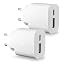 Pack of 2 white