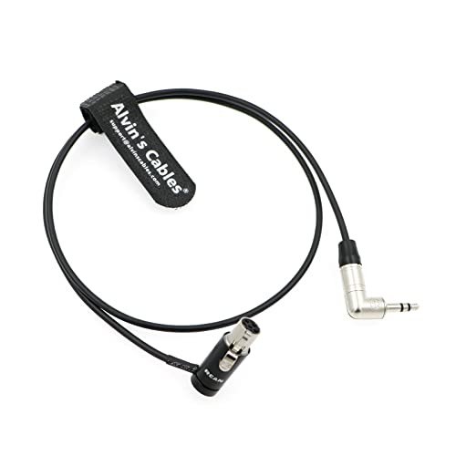Alvins Cables Low-Profile TA5F to 3.5mm TRS Audio-Cable for Lectrosonics-DCHR-Receiver| SMQV Transmitter 60cm|24inches