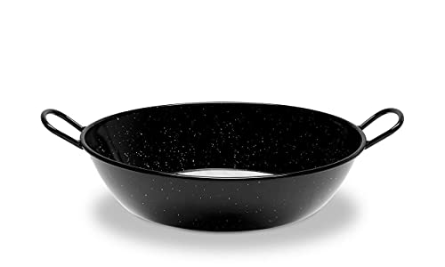 Sarten Honda Acero Vitrificado - MPRO (36 cm)