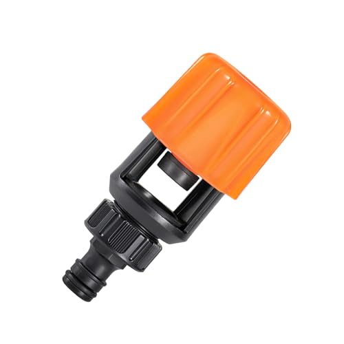 Adaptador de manguera de riego, conector de manguera de riego por goteo, accesorios de conexión para manguera, conector rápido ABS sin gotas, 60 g, conexión estable para sistemas de goteo de jardín