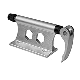 MTTThrTvs Fahrradgabelhalterauto Dachregal Rack Montage durch Schnellfreisetzungsständer kompatibel mit Straßen- und MTB -Bikes -Trägerzubehör kompatibel(Front Fork Holder wh)