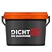 Produktbild DICHTON Bio Silikatfarbe innen 2,5l Weiß Innensilikatfarbe - Wandfarbe, Mineralfarbe für Beton, Gips, Putz, Raufaser in Bad, Küche, Garage - allergieneutral, waschbeständig, hochdeckend D.45W