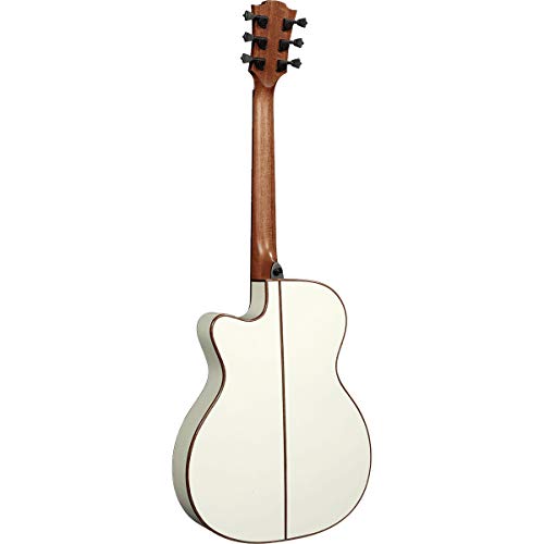 Lag Tramontane 118 T118ASCE-IVO Guitare électro-acoustique à pan coupé - Les Beatles, Paul McCartney, John Lennon, RIngo Starr, George Harrison Lag Tramontane 118 T118ASCE-IVO Guitare électro-acoustique à pan coupé – Image 3