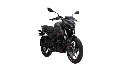 Image of Bajaj Pulsar N160 Twin Disc Dual Channel Single Seat Motorcycle /Motorbike - Harbor Grey - Ex-Showroom