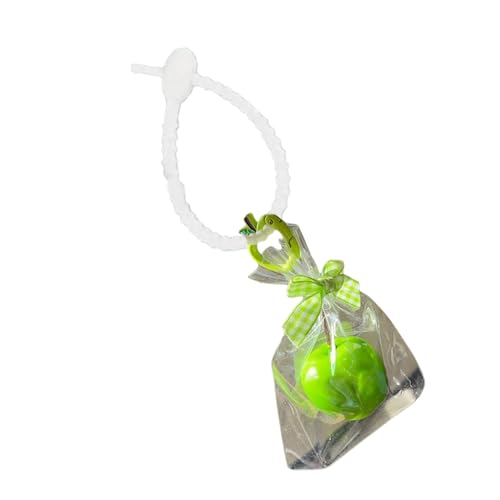Itkcozcg Abalorio de frutas para ocasiones especiales que expresa cuidado a tus seres queridos, verde, Talla única