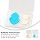 4 StüCk Diamantmalerei ZubehöR Lichtpad Schalterabdeckungen, Kunststoff Schutzabdeckungen FüR Led Lichtpads, a3 a4 Universal, Blau Und Pink