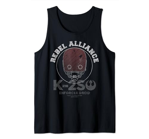 Débardeur Star Wars Rogue One K-2SO Rebel Alliance pour fan de science-fiction
