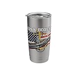 Aircraft Carrier USS Boxer CV-21 CVA-21 CVS-21 Veterans Day Stainless Steel Insulated Tumbler