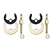 Faucet Mounting Nut and Washer Faucet Lock Nuts Mounting Fitting Fixing Tool for Kitchen Basins Tap Easy to Install