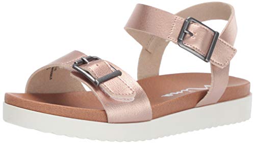 NINA Unisex-Child Hook and Loop Closure Sandal