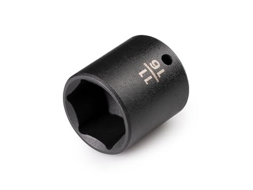 Image of TEKTON 1 /4 Inch Drive x 11 /16 Inch Shallow 6-Point Impact Socket | SID02017